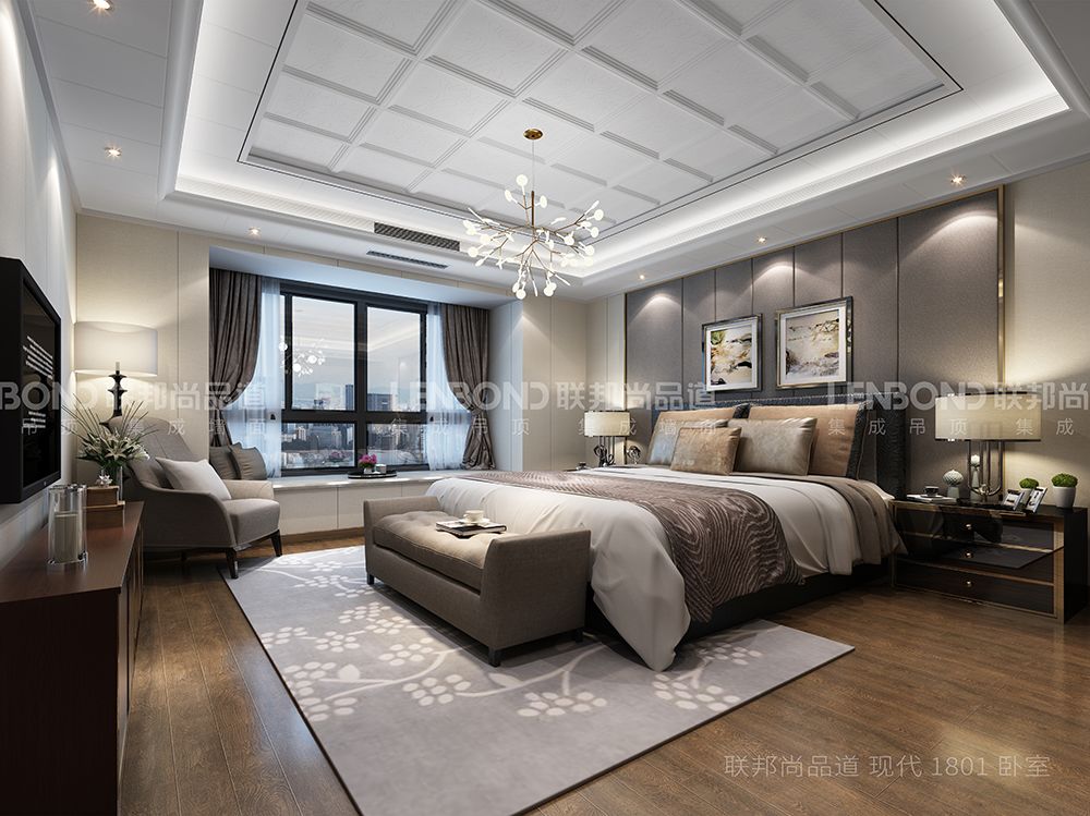 聯(lián)邦尚品道集成墻面 效果圖