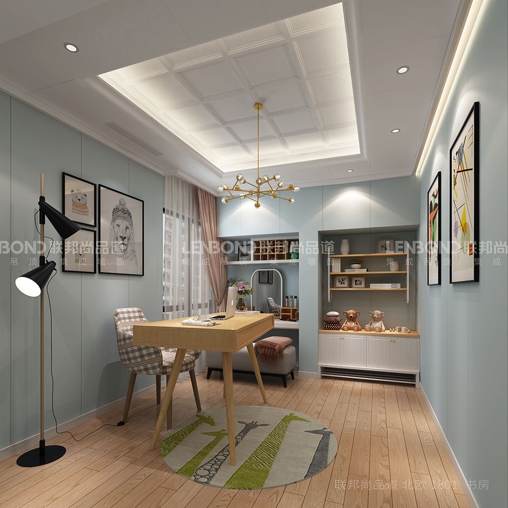 聯(lián)邦尚品道集成墻面 效果圖