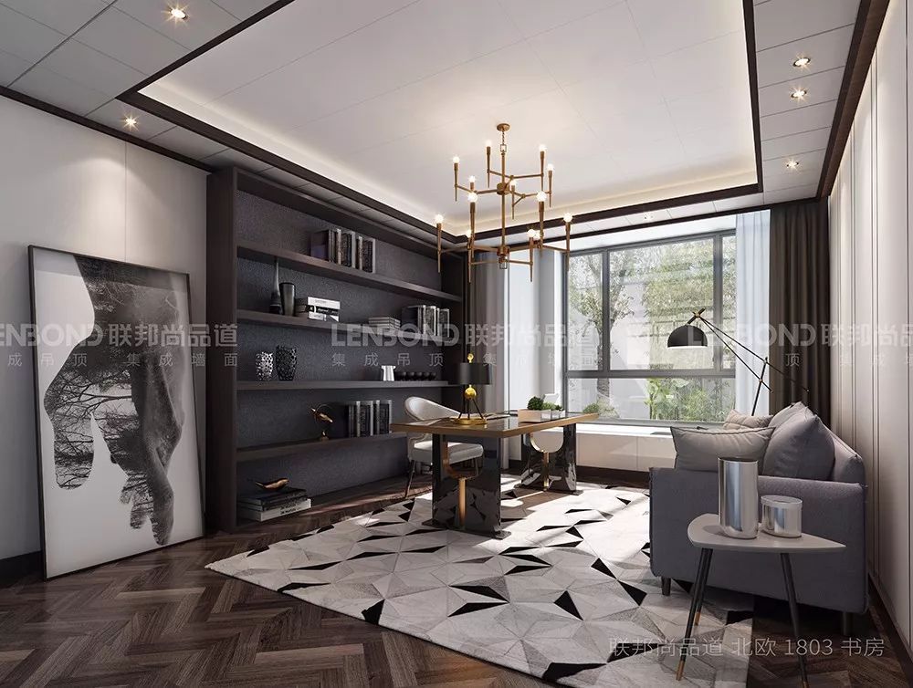 聯邦尚品道集成墻面 集成吊頂 北歐效果圖