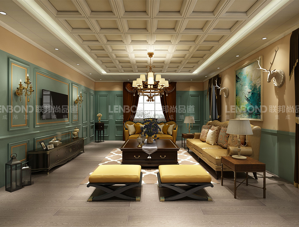 聯(lián)邦尚品道集成墻面 裝修效果圖