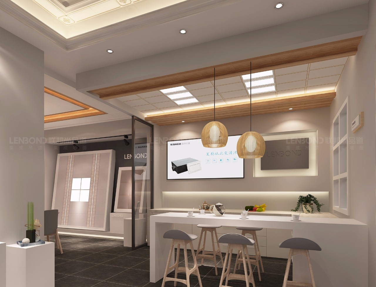 聯邦尚品道集成墻面 集成吊頂 專賣店形象圖