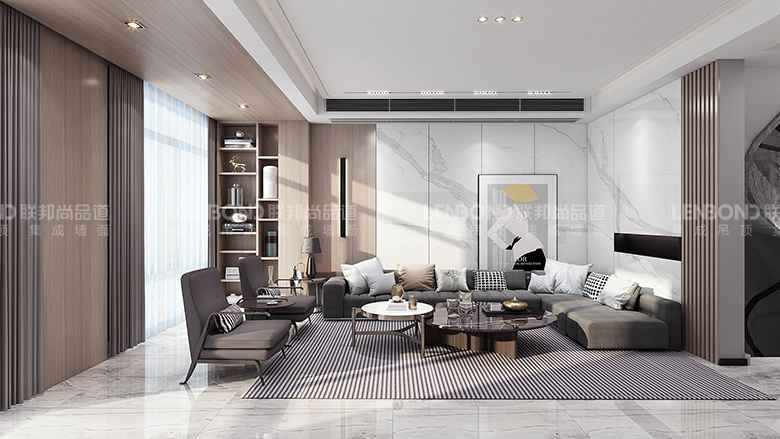 集成墻板 大理石背景墻面