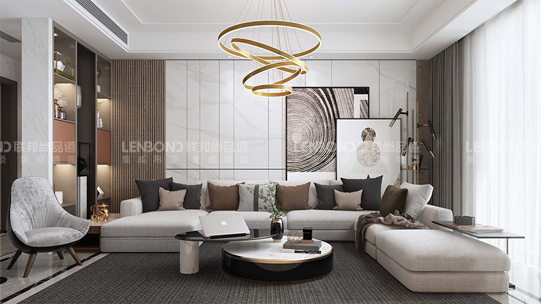 集成墻板 大理石背景墻面