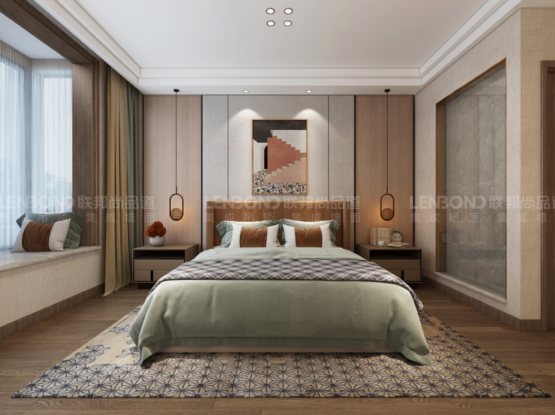 集成墻板效果圖