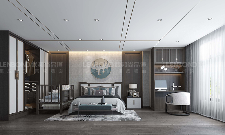 集成墻板效果圖