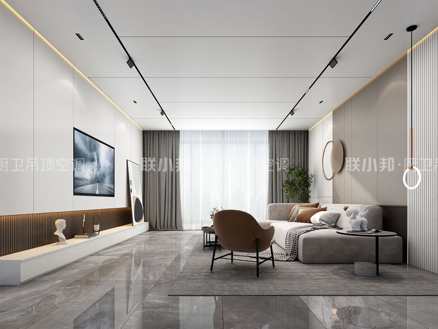 聯小邦寬宅大板吊頂 效果圖