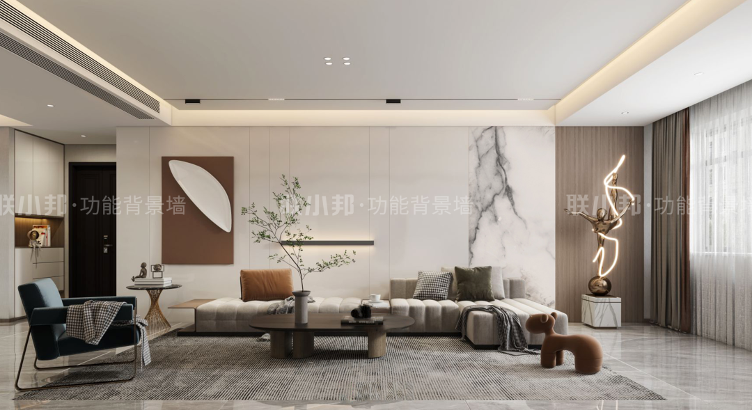 聯小邦水晶巖板背景墻 聯小邦水晶巖板背景墻