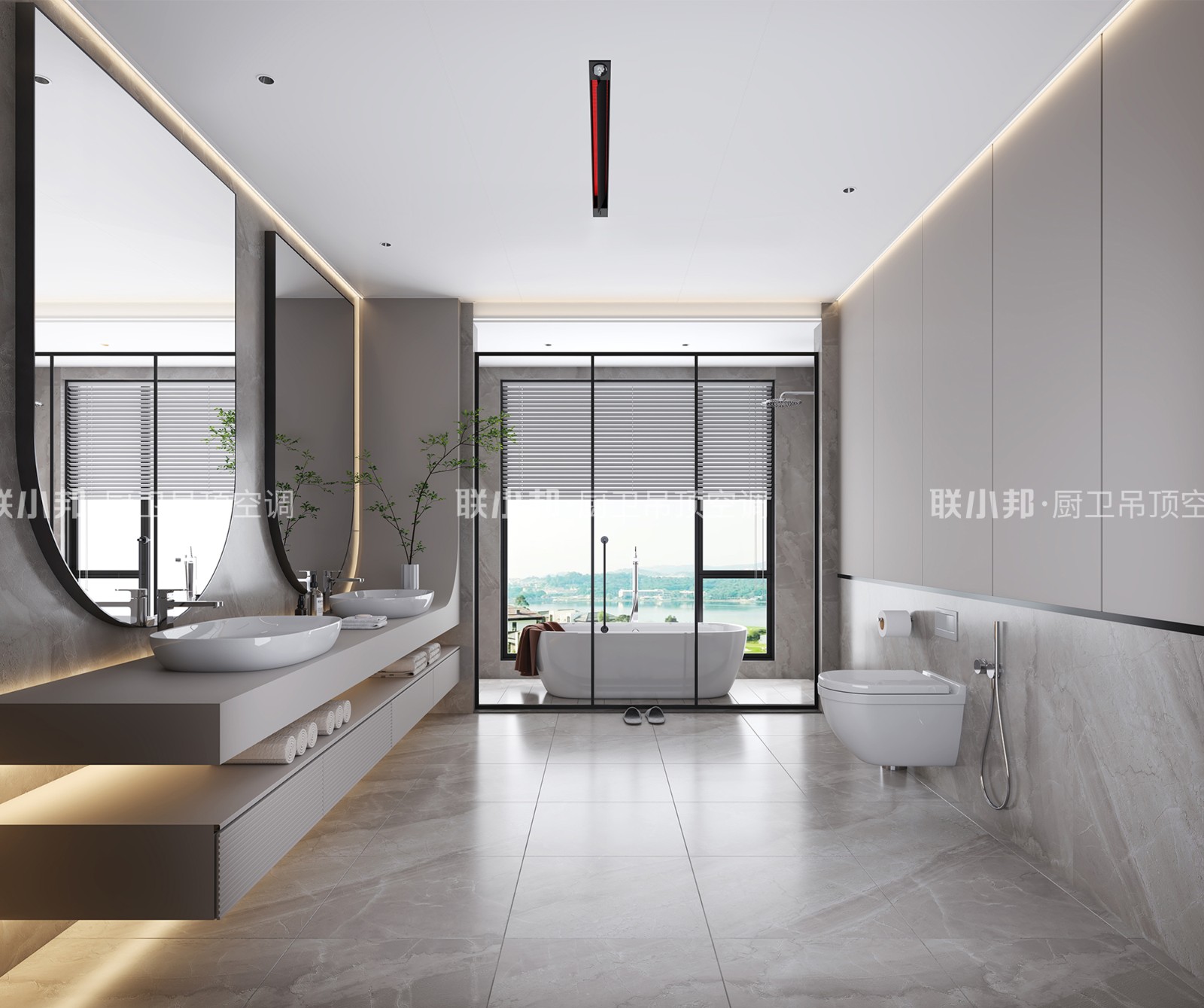 聯(lián)小邦線性浴室暖空調(diào) 聯(lián)小邦線性浴室暖空調(diào)